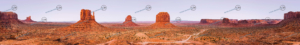Modellbahn-Hintergrund- Kulisse Monument Valley.