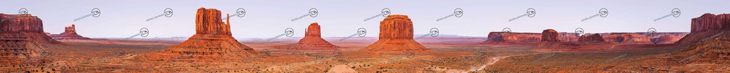 USA Modellbahnhintergrund "Monument Valley" 9 Meter, endlos! 1
