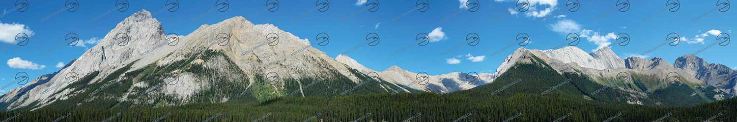 Rocky Mountains Modellbahn Hintergrund 3 Meter Mal 50 cm