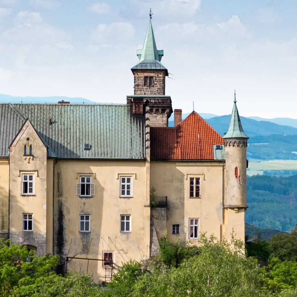 Detail Böhmen Teil 2 „Schloss Groß-Skal“ | 300 cm